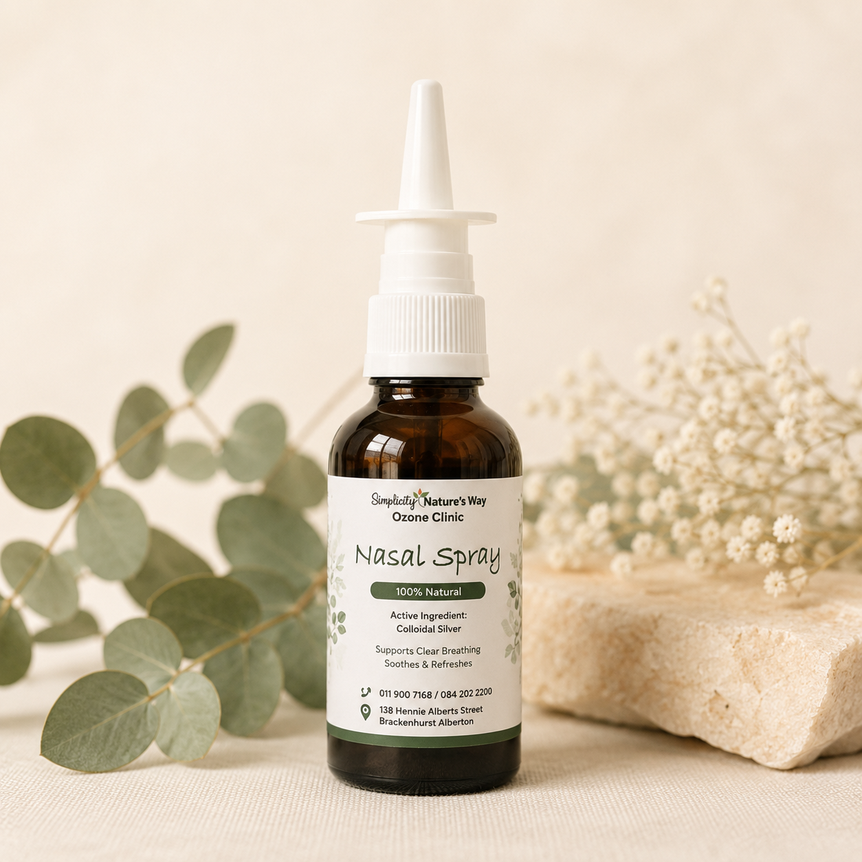 Nasal Spray (100% Natural)